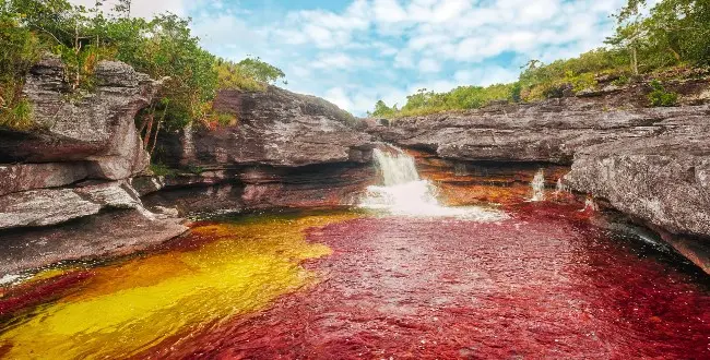 Canocristales252csungaiunikdenganlimawarnaair1