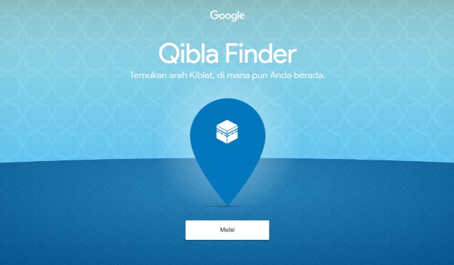 Google Qibla Finder, aplikasi canggih petunjuk arah kiblat shalat