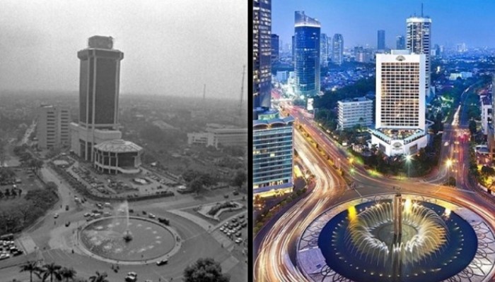 Potret perubahan kota-kota metropolitan tempo dulu dan sekarang