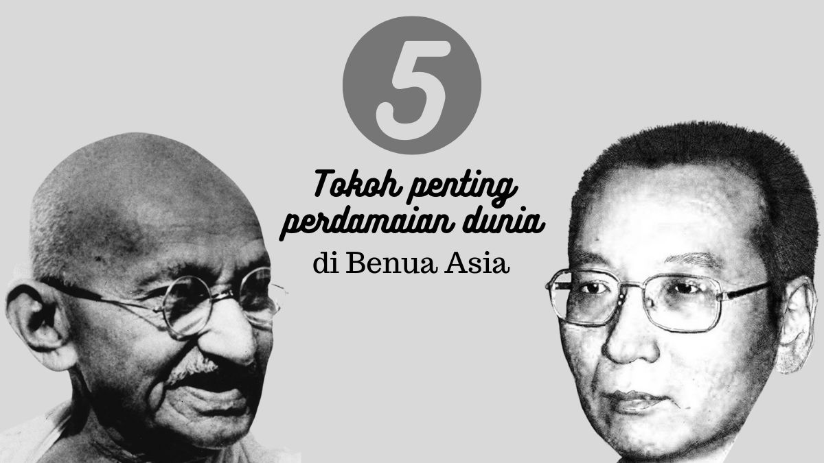 5 Tokoh penting perdamaian dunia di Benua Asia