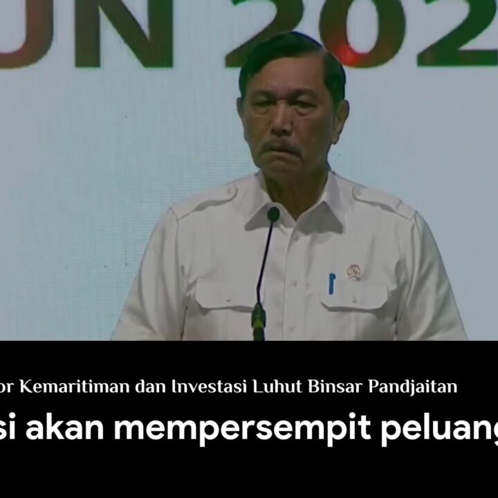 Luhut: Digitalisasi akan mempersempit peluang korupsi