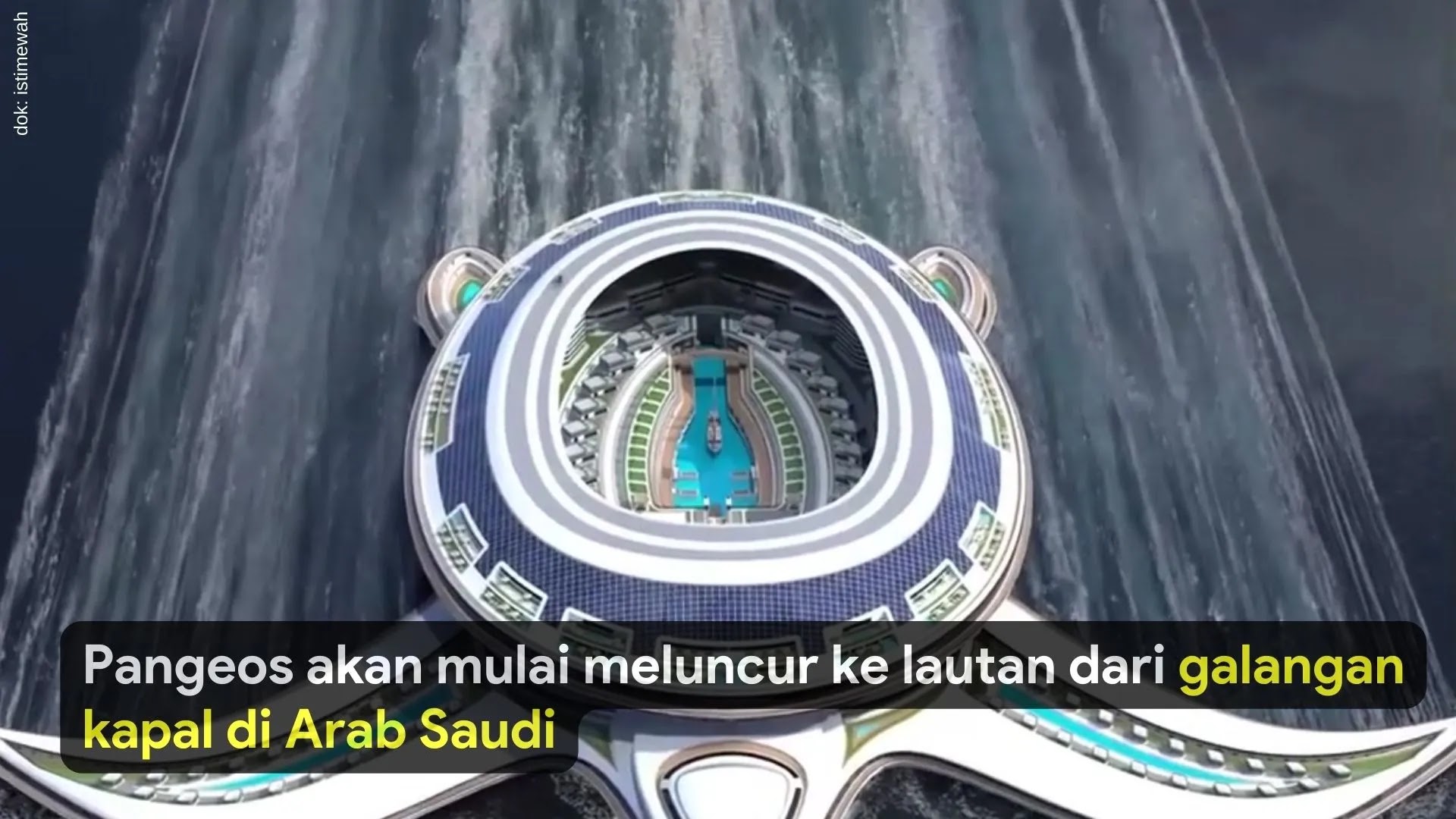 Melongok Terayacht Pangeos, kapal raksasa berteknologi canggih