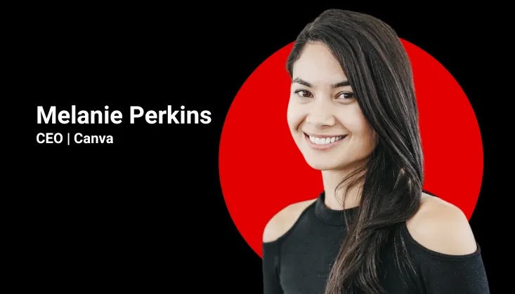 Melanie Perkins, wanita tangguh di balik kesuksesan Canva