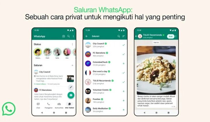 WhatsApp luncurkan fitur Channels ke 7 negara, Indonesia?
