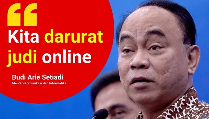Anak-anak jadi korban, Menkominfo: Kita darurat judi online