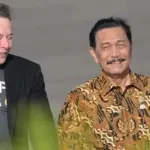 Kunjungi Indonesia, Menteri Luhut jemput Elon Musk di bandara