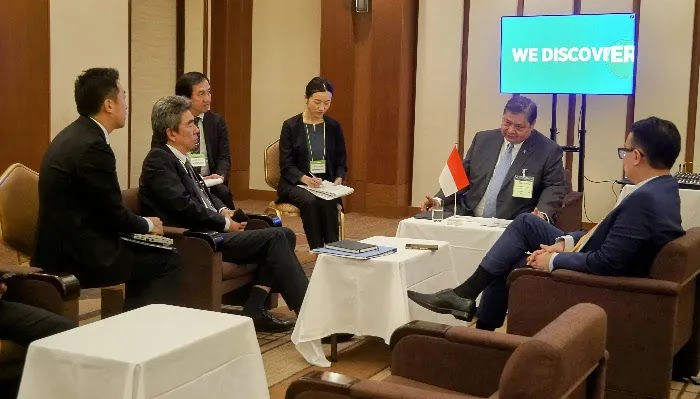 Menko Airlangga buka-bukan potensi digital RI ke Nikkei Inc