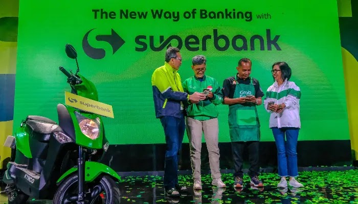 Superbank gandeng Grab, bank digital Indonesia semangkin kompetitif