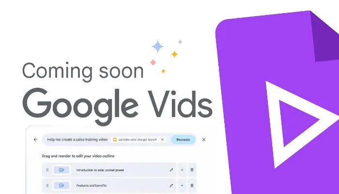 Google Vids aplikasi buat video berbasis AI meluncur, tapi bayar