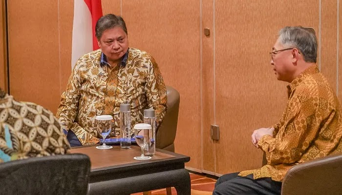 Penting! Menko Airlangga dan Deputi PM Singapura bahas talenta digital