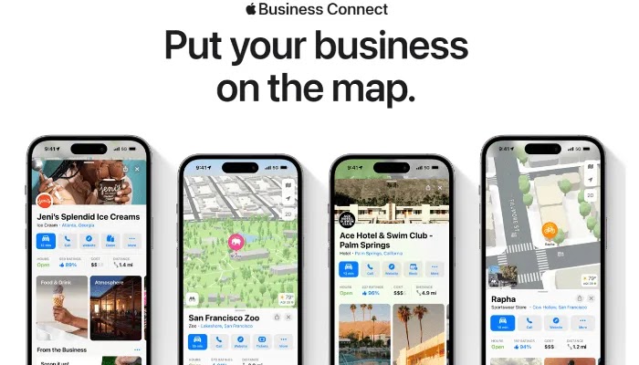 Cara tampilkan alamat bisnis di Apple Maps, mudah dan gratis