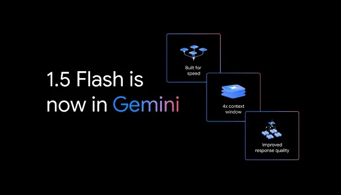 Google Gemini ditingkatkan lebih cepat, versi 1.5 Flash tetap gratis