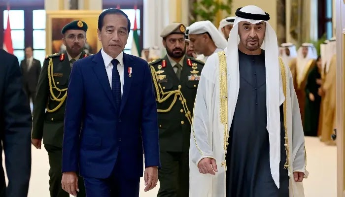 Terbang ke Abu Dhabi, Presiden Jokowi angkat 4 isu utama