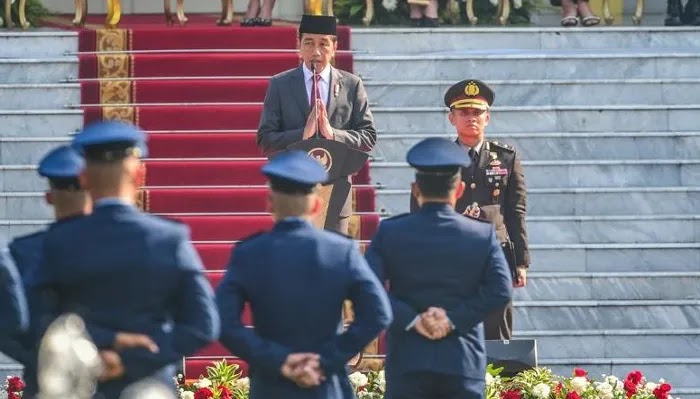 Dihadapan perwira remaja TNI-Polri, Presiden Jokowi bicarakan AI