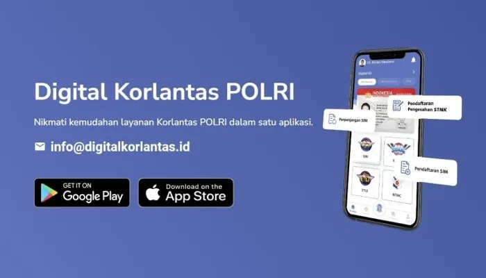 Perpanjang SIM sekarang bisa lewat aplikasi digital Korlantas Polri