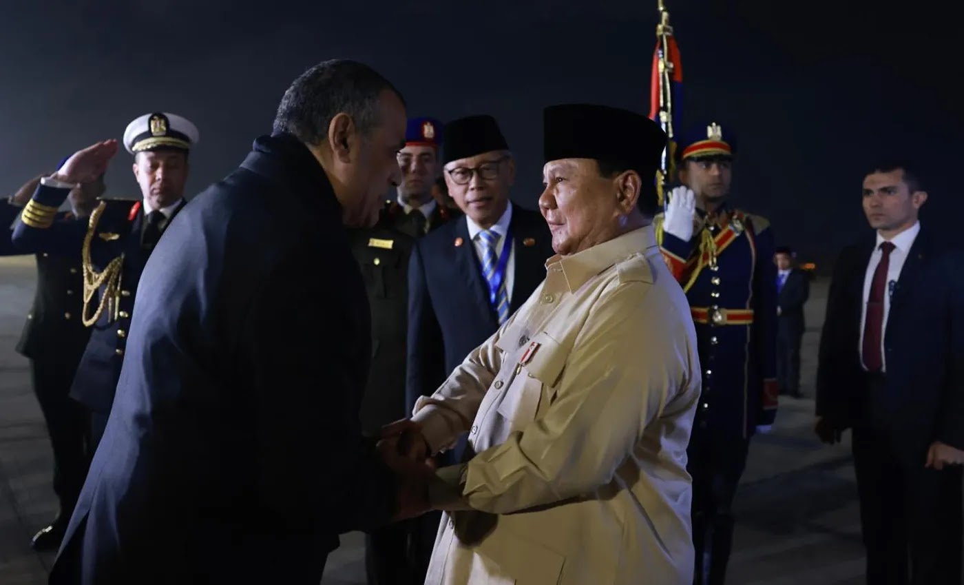Hadiri KTT Developing Eight, Presiden Prabowo: Mesir sahabat kita