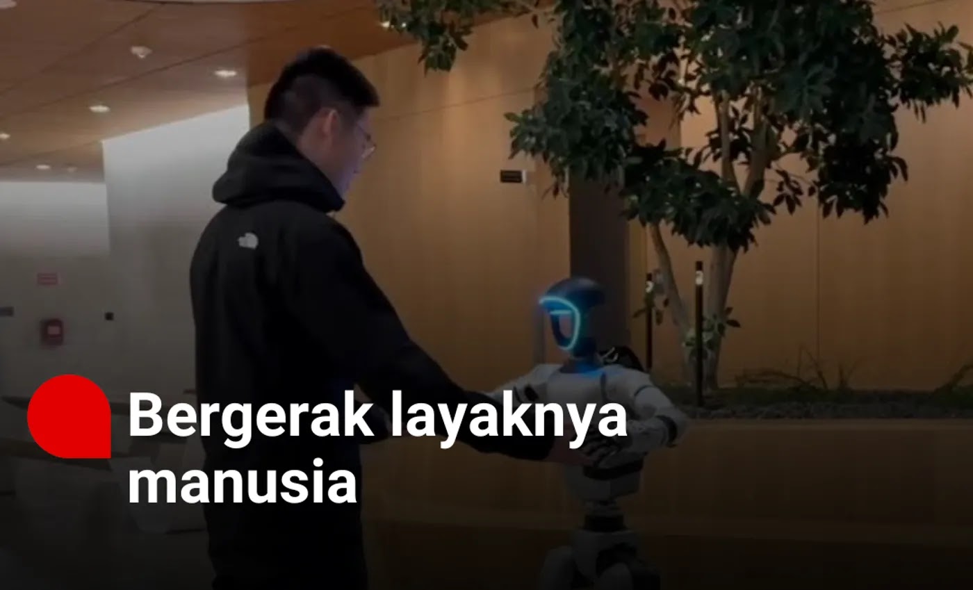 Robot humanoid Exbody2, bergerak layaknya manusia