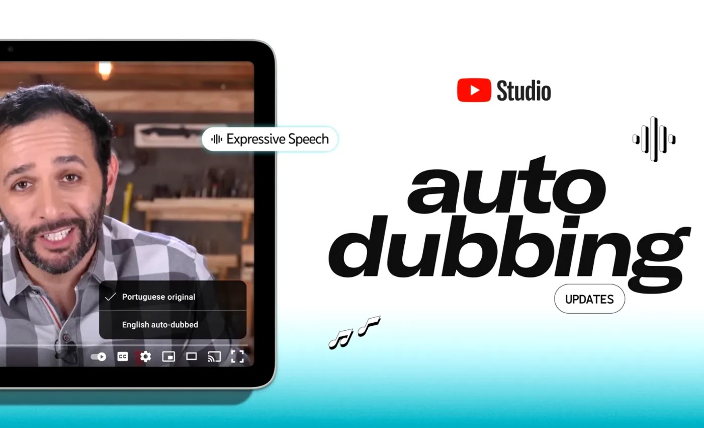 Youtuber Indonesia kini bisa gunakan dubbing otomatis