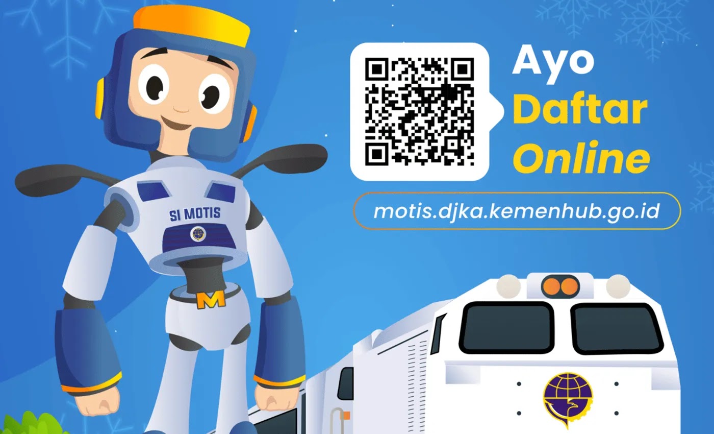 Cara daftar online mudik motor gratis Nataru Kemenhub