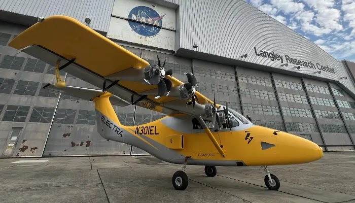 NASA uji coba terbangkan pesawat bertenaga hibrida-listrik