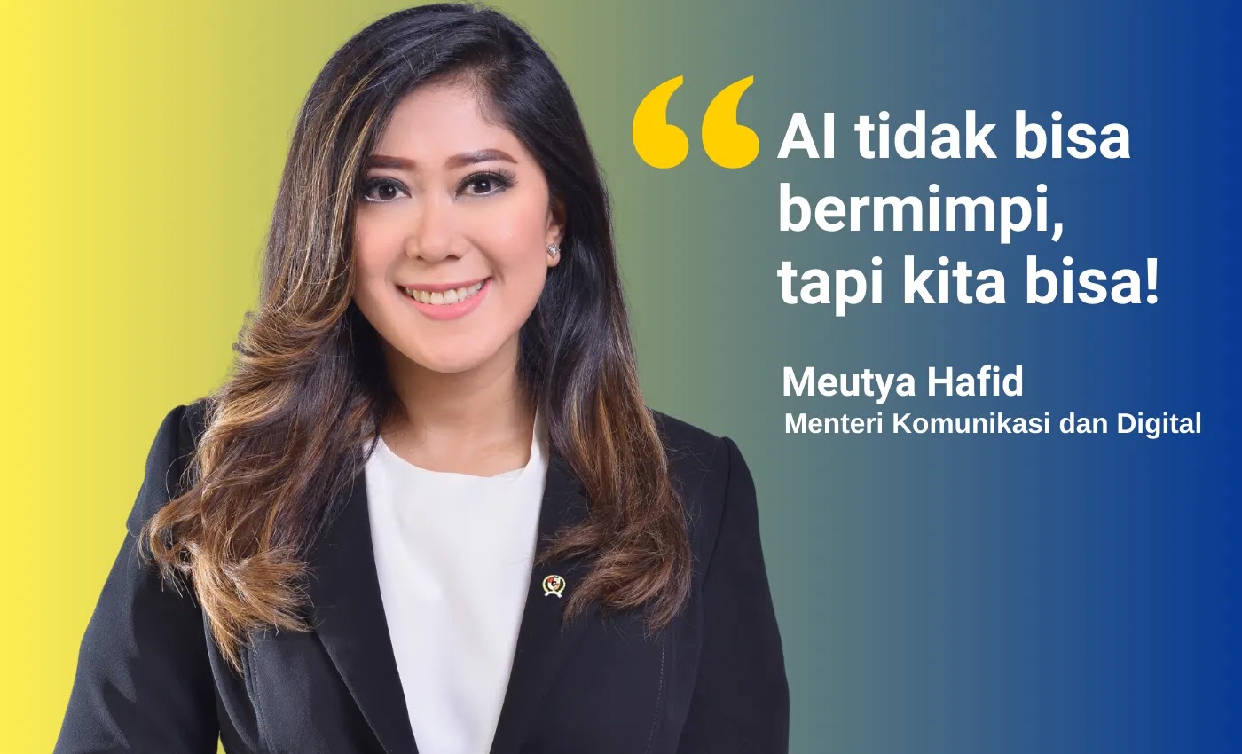 Menkomdigi: AI tidak bisa bermimpi, tapi kita bisa!