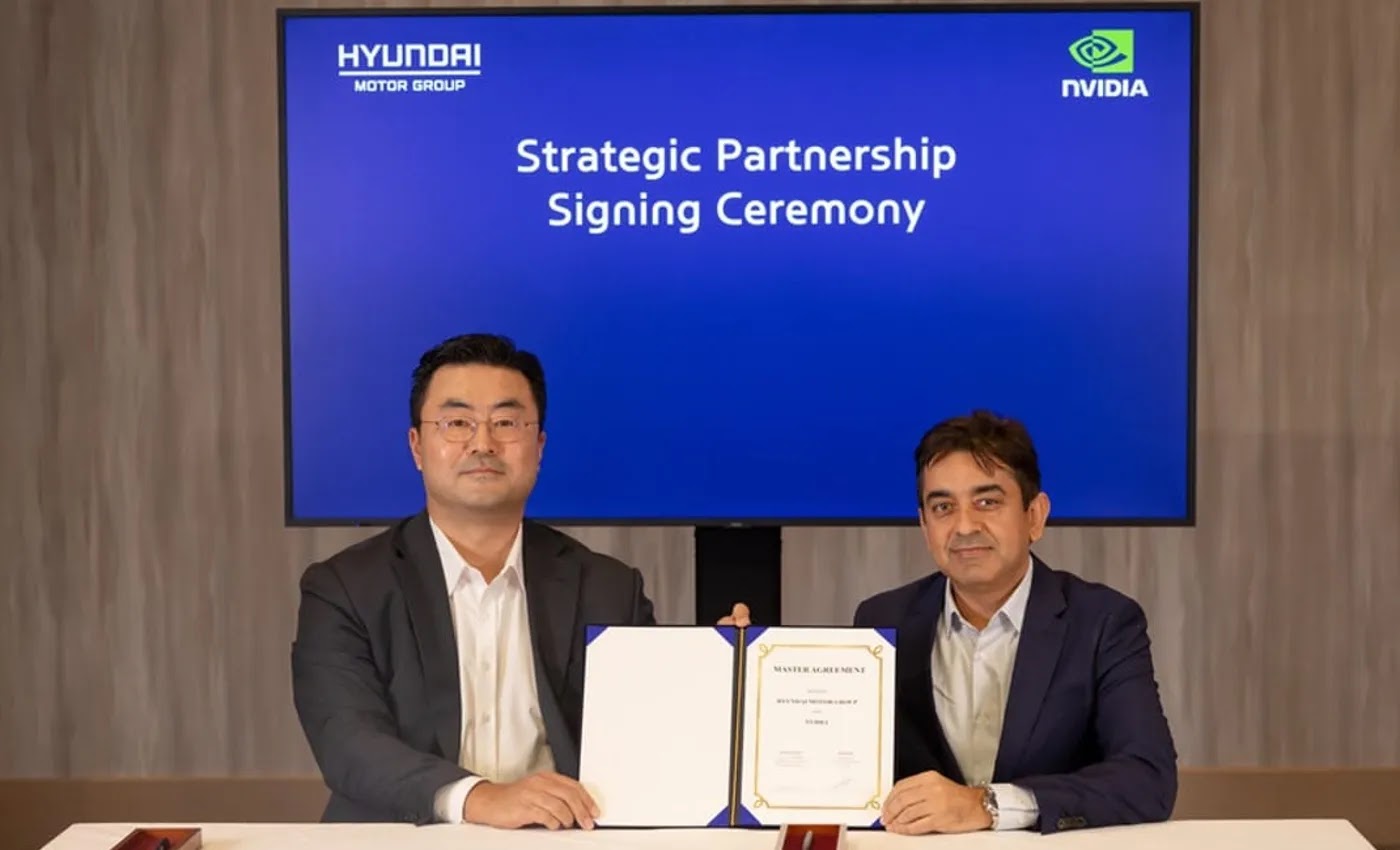 Hyundai gandeng NVIDIA, tingkatkan produksi mobil pakai AI