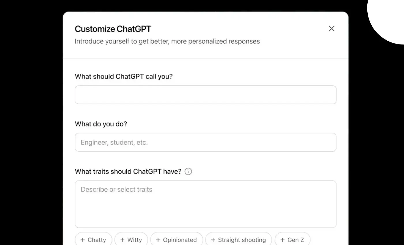 OpenAI perbarui tampilan ChatGPT, lebih personal dan kekinian OpenAI perbarui tampilan ChatGPT, lebih personal dan kekinian