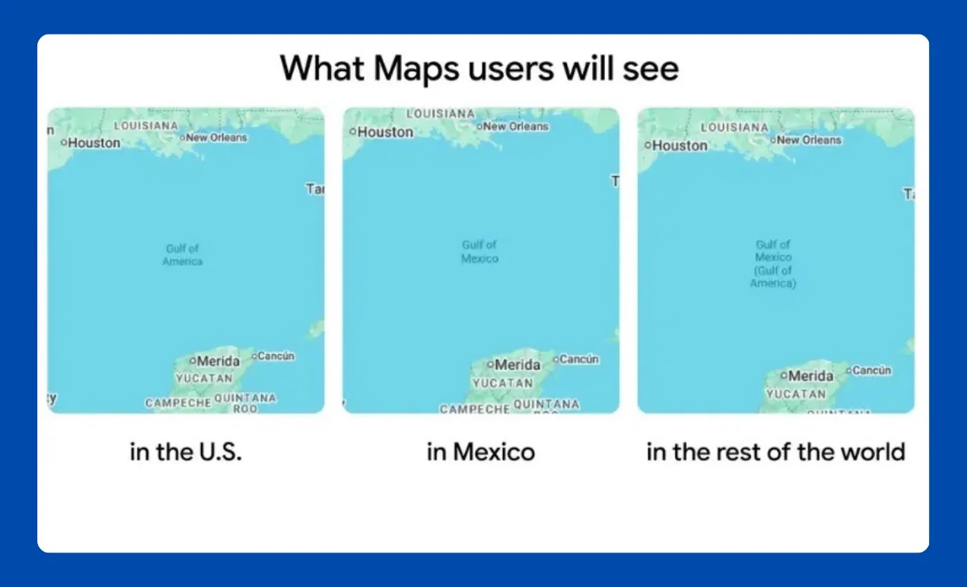 Polemik Teluk Meksiko dan Teluk Amerika, Google ambil jalan tengah