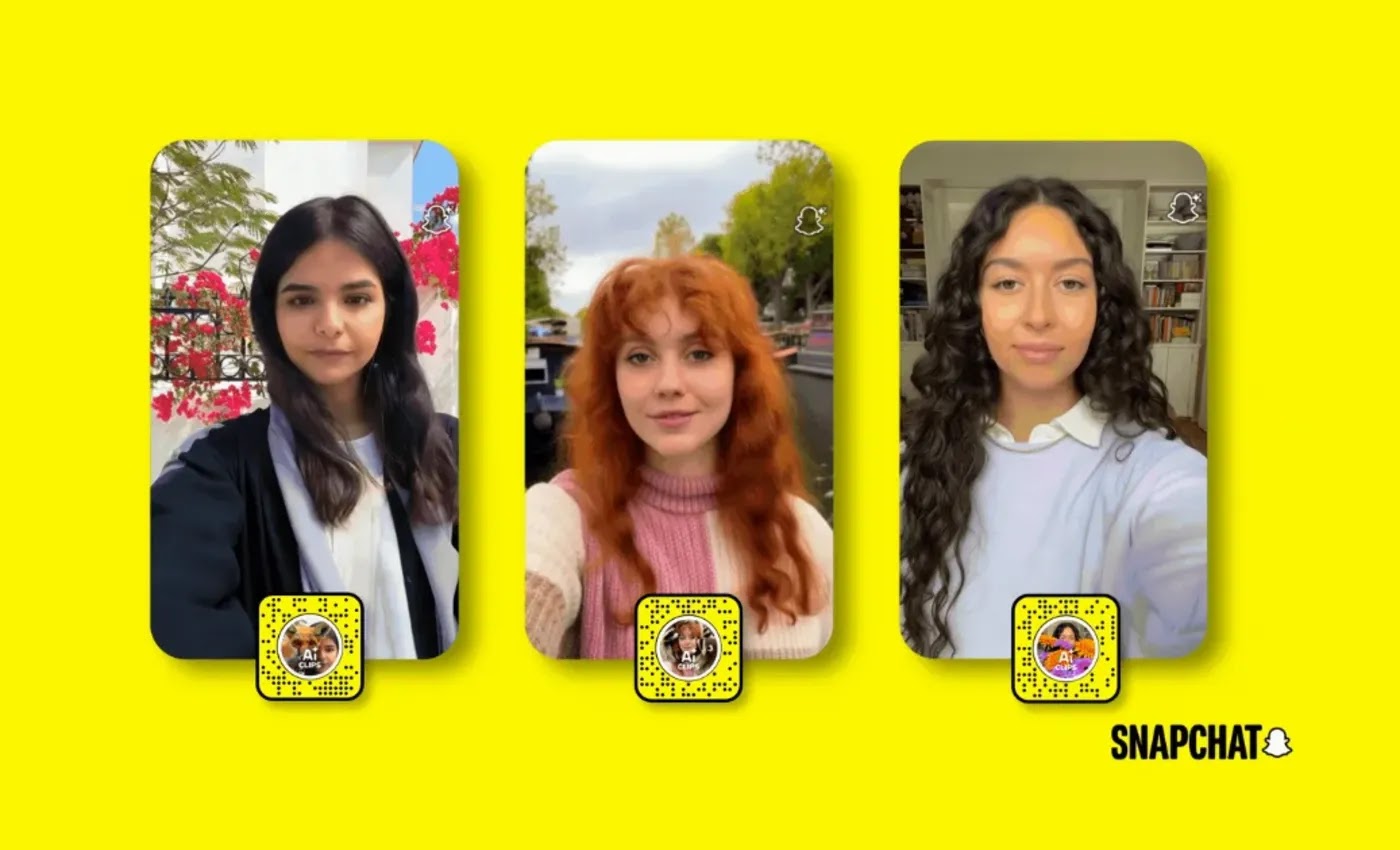 Snapchat luncurkan lensa video berbasis AI, tapi berbayar