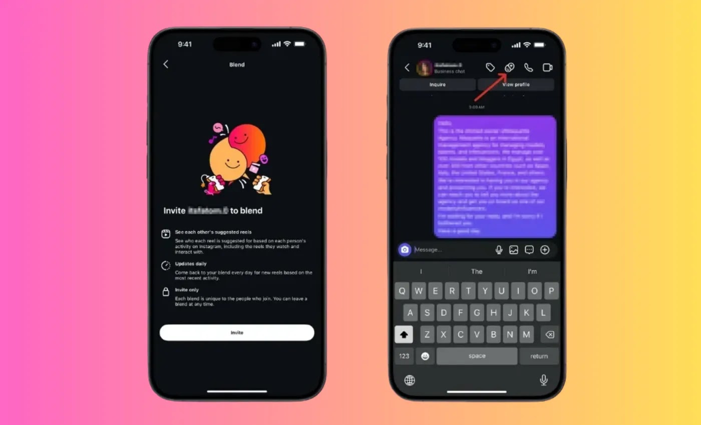 Instagram uji coba fitur baru Blend melalui DM, apa itu?