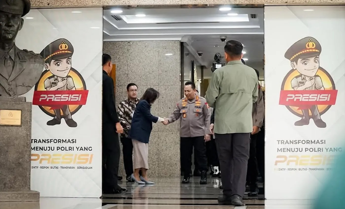 Menkomdigi temui Kapolri, bahas SMS penipuan BTS palsu dan judol