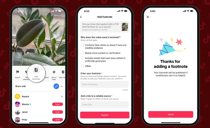 Berbasis konsensus, TikTok perkenalkan fitur periksa fakta