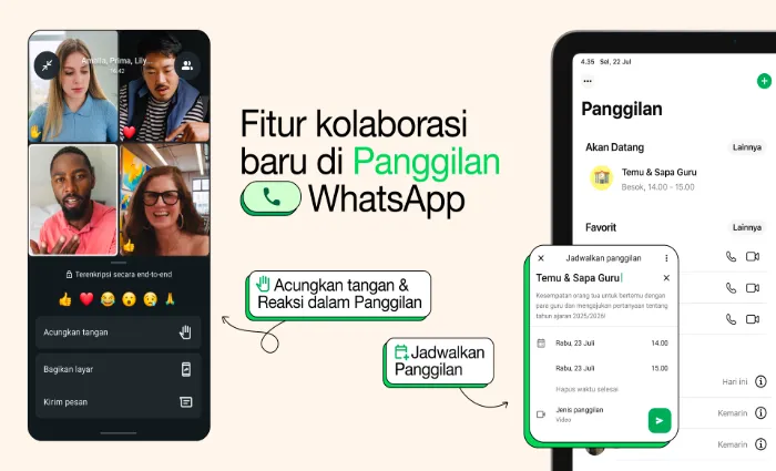 WhatsApp tambah fitur baru, diklaim menyenangkan dan produktif