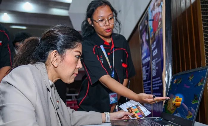 Jajal gim buatan anak bangsa, Menkomdigi: seru banget!