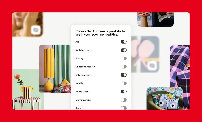 Pinterest batasi konten AI, pengguna bisa atur sendiri