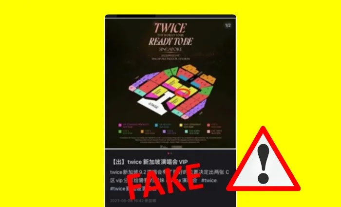 Terkuak! scam tiket konser BLACKPINK di Singapura via medsos
