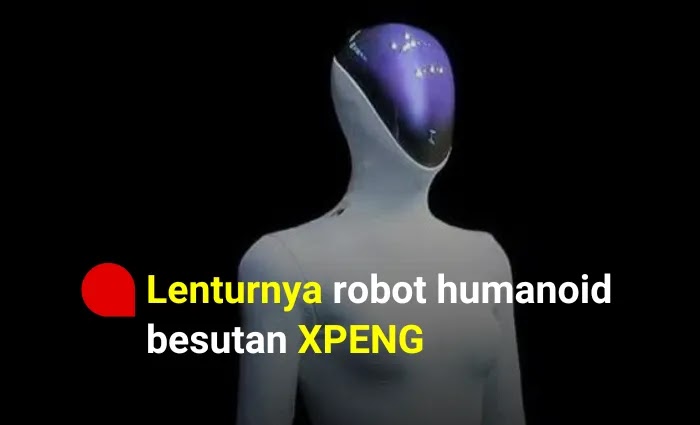 Lenturnya robot humanoid besutan XPENG