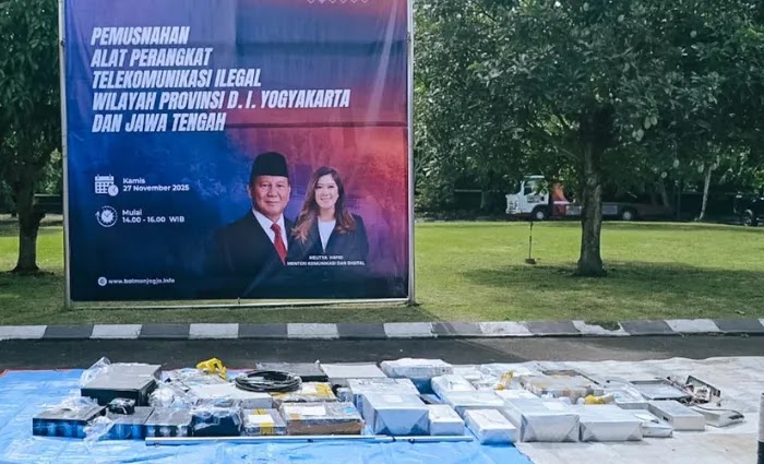 Komdigi bongkar perangkat ilegal, ganggu komunikasi penerbangan