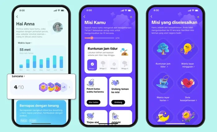 TikTok rilis mindful, biar pengguna lebih sadar dan hidup seimbang?