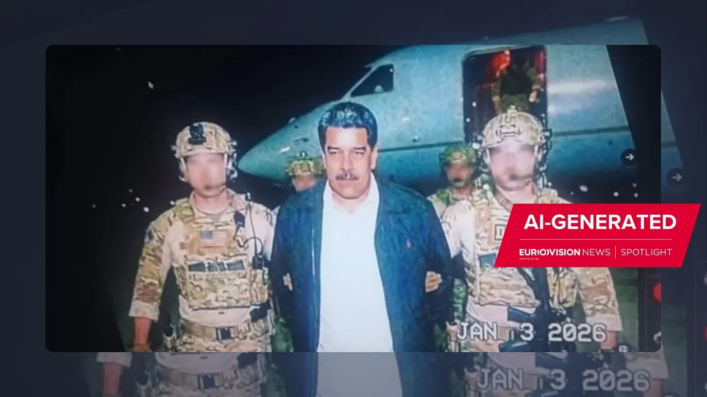 Sempat viral, ternyata foto penangkapan Maduro dihasilkan AI