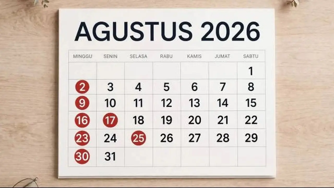 24 Agustus 2026 Bukan Cuti Bersama Maulid Nabi, Ini Ketentuannya
