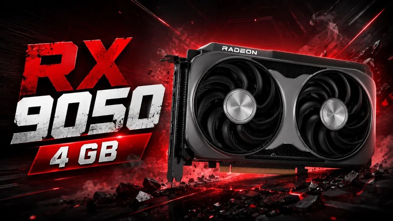 Amd Resmi Perkenalkan Radeon Rx 9050 4 Gb Untuk Segmen Entry Level Pangkas Vram Untuk Hadirkan Gpu Rdna 4 Lebih Terjangkau
