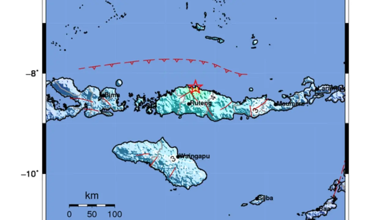 Gempa M5 7 Guncang Manggarai Ntt Getaran Dirasakan Hingga Ende Dan Nagekeo