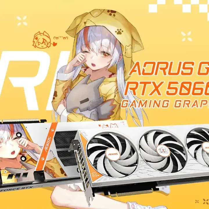 Gigabyte Aorus RTX 5060 ARI 8G Resmi Hadir dengan Desain Anime ARI dan Pendingin Windforce Lebih Tangguh Baru