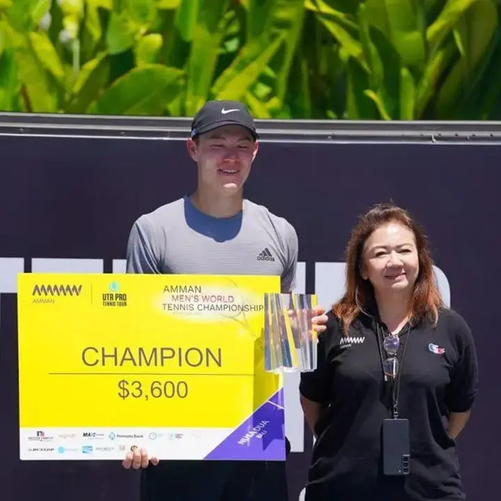 Alexander Chang Raih Gelar UTR PTT Usai Kalahkan Matthieu Perchicot
