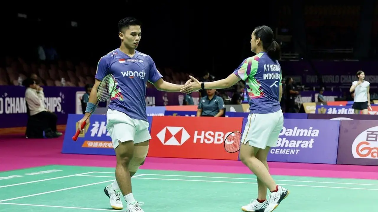 Amri/Nita Melaju ke Semifinal Kejuaraan Dunia BWF 2026 Setelah Kalahkan Pasangan Taiwan