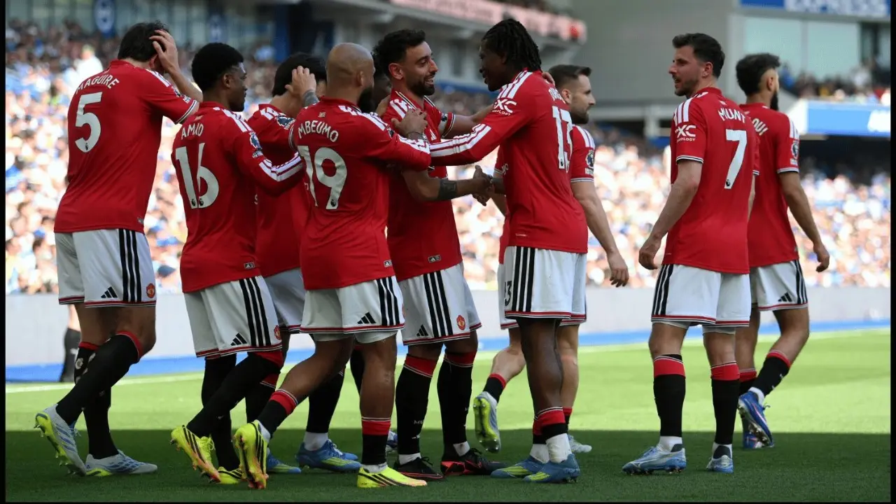 Pemain Manchester United Selebrasi