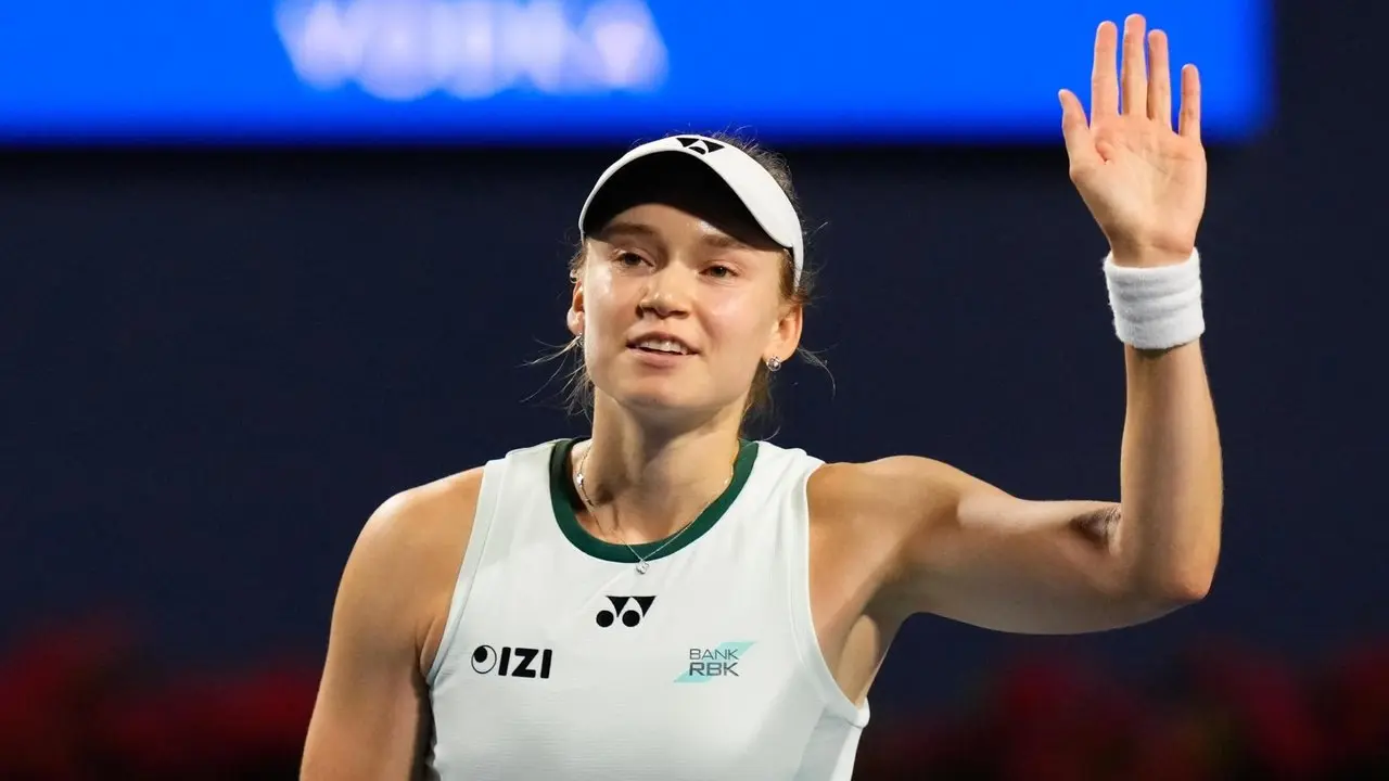 Elena Rybakina Mundur dari Perempat Final Cincinnati Open Akibat Cedera Pergelangan Kaki