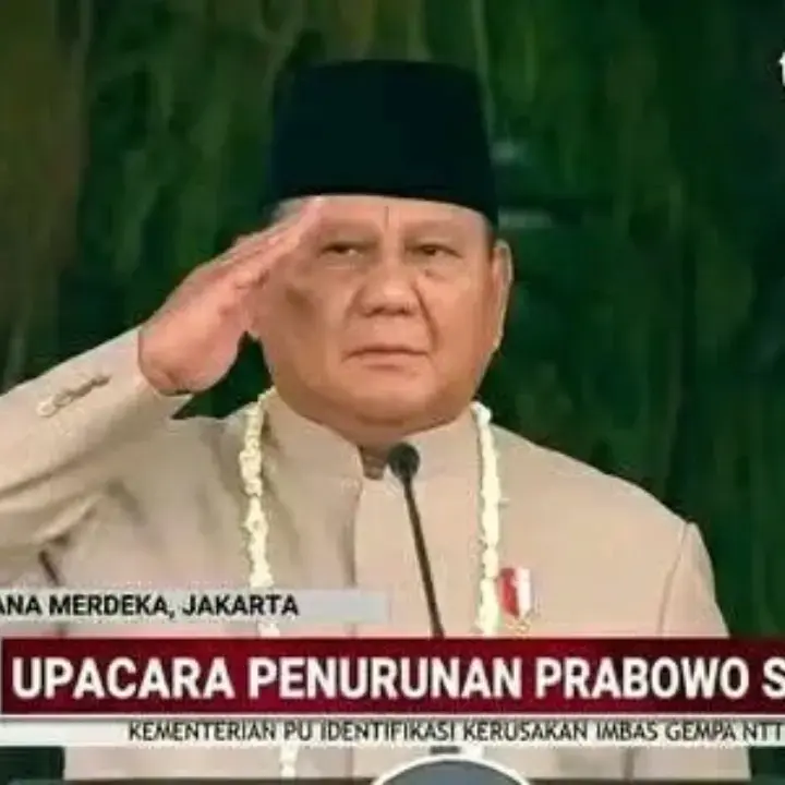 Viral “Upacara Penurunan Prabowo Subianto”, tvOne Buka Suara