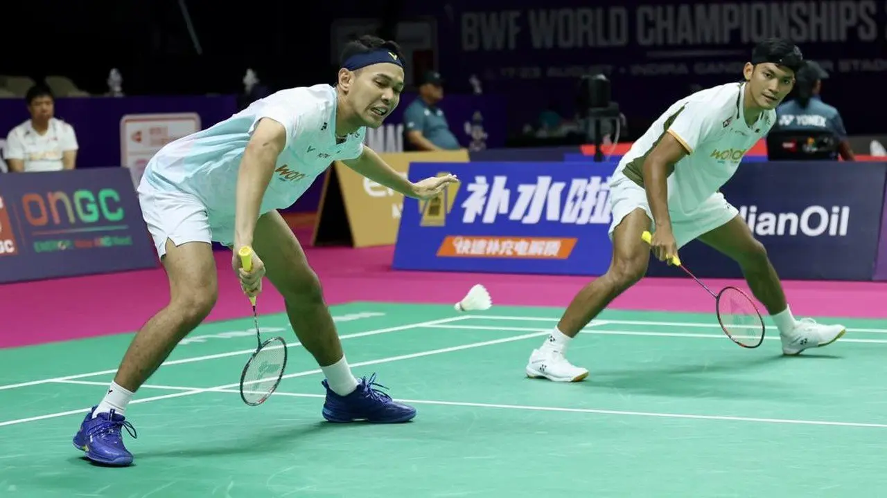 Ganda Putra Indonesia Tersingkir di Perempatfinal Kejuaraan Dunia 2026